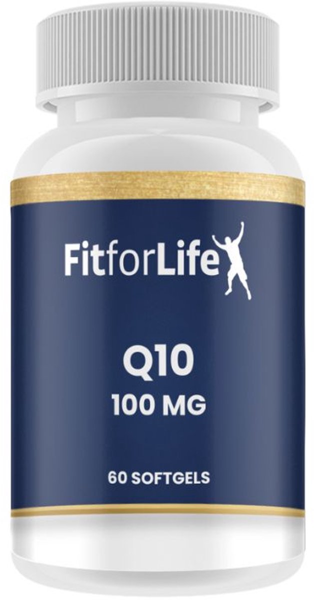 Goedkoopste Fit for Life Q10 - Co-enzym - Natuurlijk gefermenteerd - Anti-oxidant - 100mg - 60 softgels