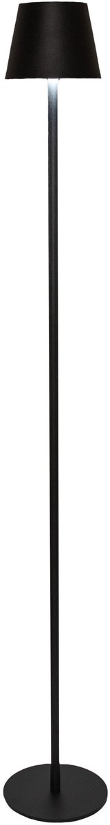Anna Collection Portable lamp staand Ambiance - zwart - 120 cm - aanraaksensor - draadloos/oplaadbaar met USB - binnen/buiten