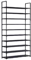Ceruzo Schoenenrek XXL - 10 Laags - 86x28x175 cm - voor 40 tot 50 paar Schoenen