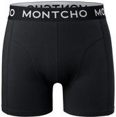 MONTCHO - Série Dazzle - Boxer pour homme - Sous-vêtements homme - Boxers - Sous-vêtements pour homme - 1 paquet - Zwart - Homme - Taille S