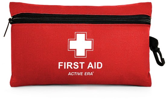 Active Era Premium EHBO-Koffer – 120-Delige Eerste Hulp Kit | Incl. Koelpacks, Pleisters & Reddingsdeken - Thuis, Reizen & School – ISO 13485
