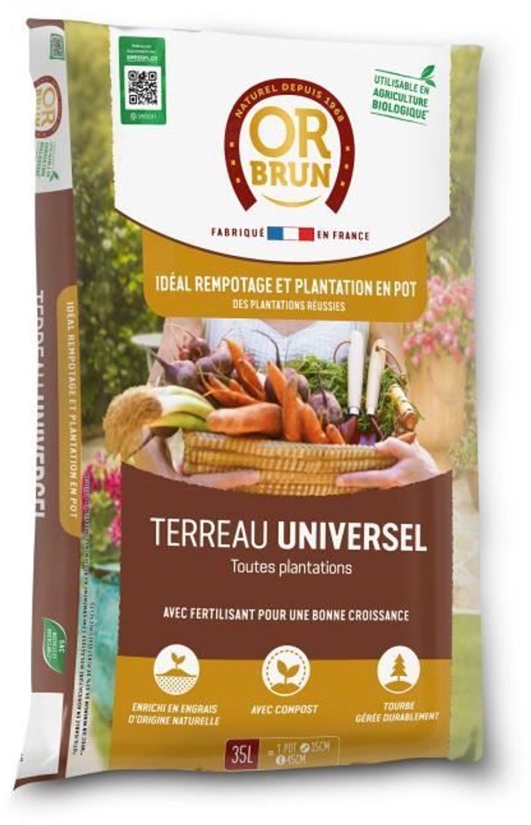 Universele potgrond - GOUDBRUIN - OBRTUNI35N - 35 L