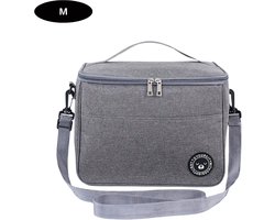 Bovista Koeltas - Koelbox - Koelelementen - Coolbox - Auto - Lunchtas - Strand - Grijs M