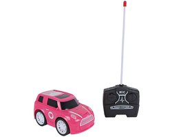 Voiture télécommandée Roadstar RC Rose 27 MHz, 13,5 cm