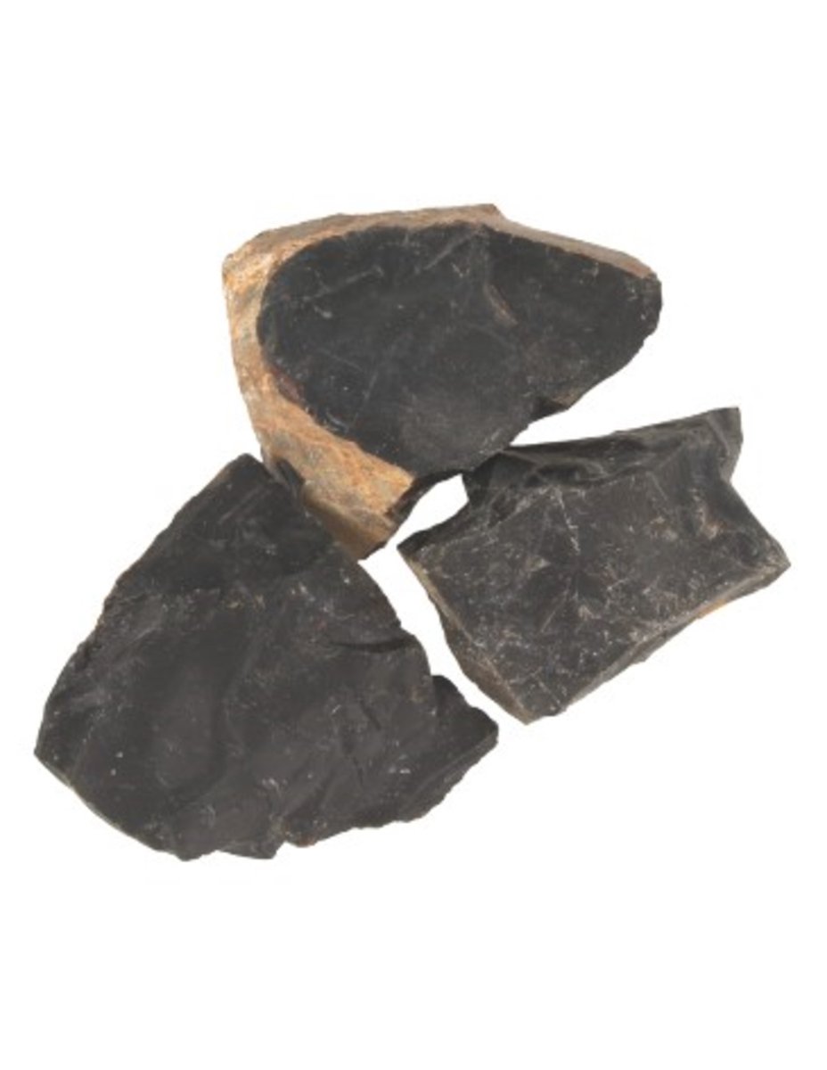 Ruben Robijn Onyx zwart 250 gr. ruwe brokjes