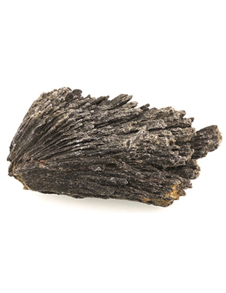 Ruben Robijn Kyaniet zwart ruw 500 gram (Taramite) Grijs / zwart