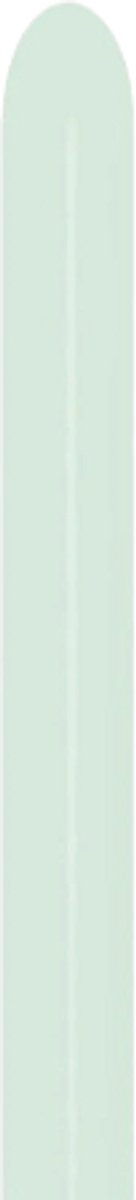 Modelleerballon Sempertex 260 Pastel Matte Green - 50 stuks