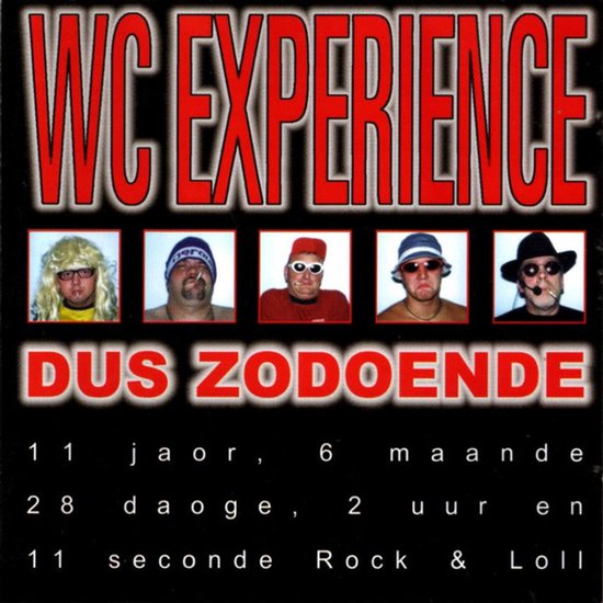 Omslag van WC Experience – Dus Zodoende (CD)