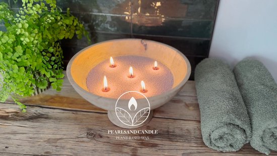 Comforder 400g Kaarsenzand Wit - Burning Sand - Kaarsen Maken voor Volwassenen - 50 branduren - Met 4 lonten