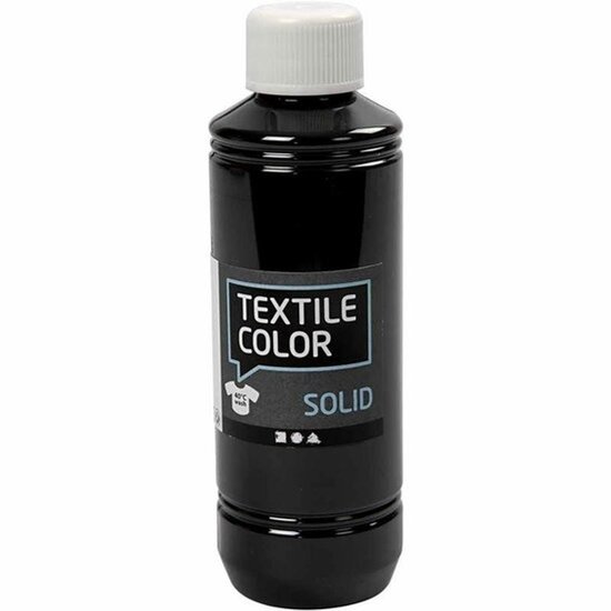Textile Color, noir, opaque, 250 ml/1 flacon