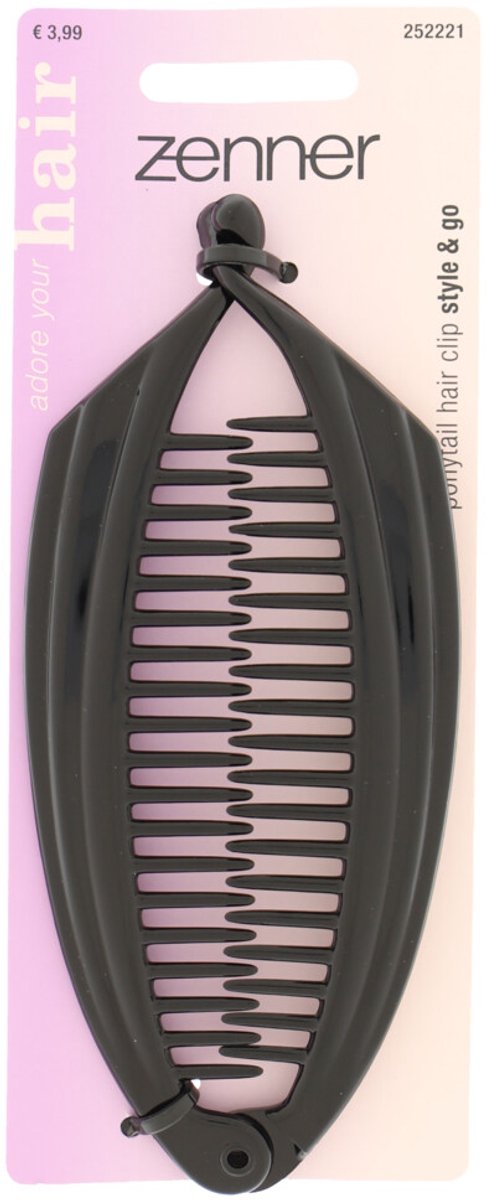 Zenner Staartklem Zwart - 1 suk