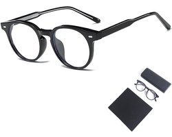 GGS Blauw Licht Bril Zonder Sterkte - Blue Light Glasses - Blauw Licht Bril - Beeldschermbril - Computerbril - Anti Blauw Licht - Zwart GGS Blauw Licht Bril Zonder Sterkte - Blue Light Glasses - Blauw Licht Bril - Beeldschermbril - Computerbril - Anti Blauw Licht - Zwart
