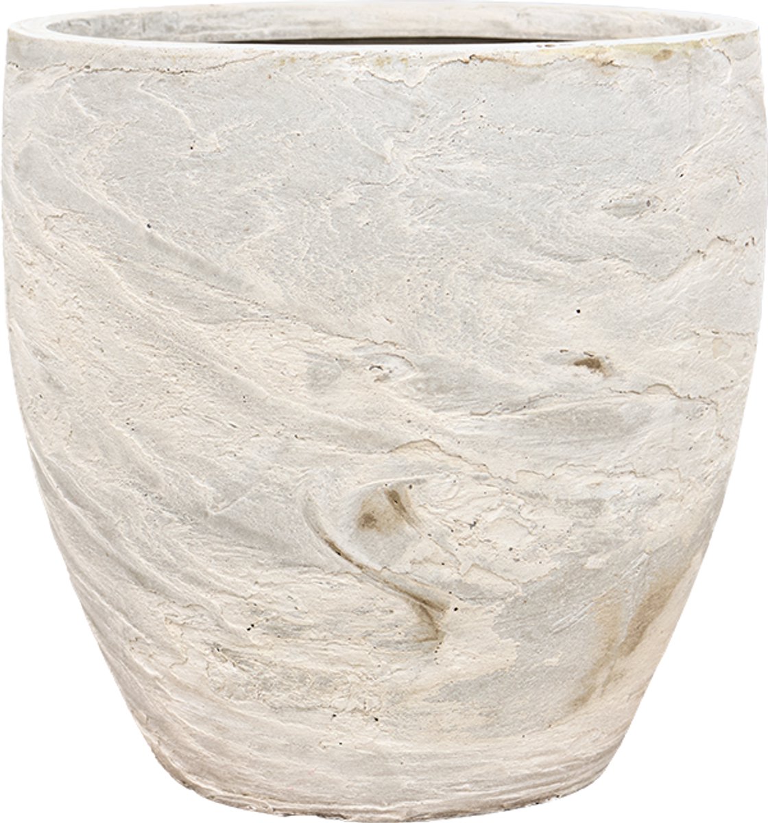 Baq Plantenbak Crème-Beige D 44 cm H 44 Opening 38 cm