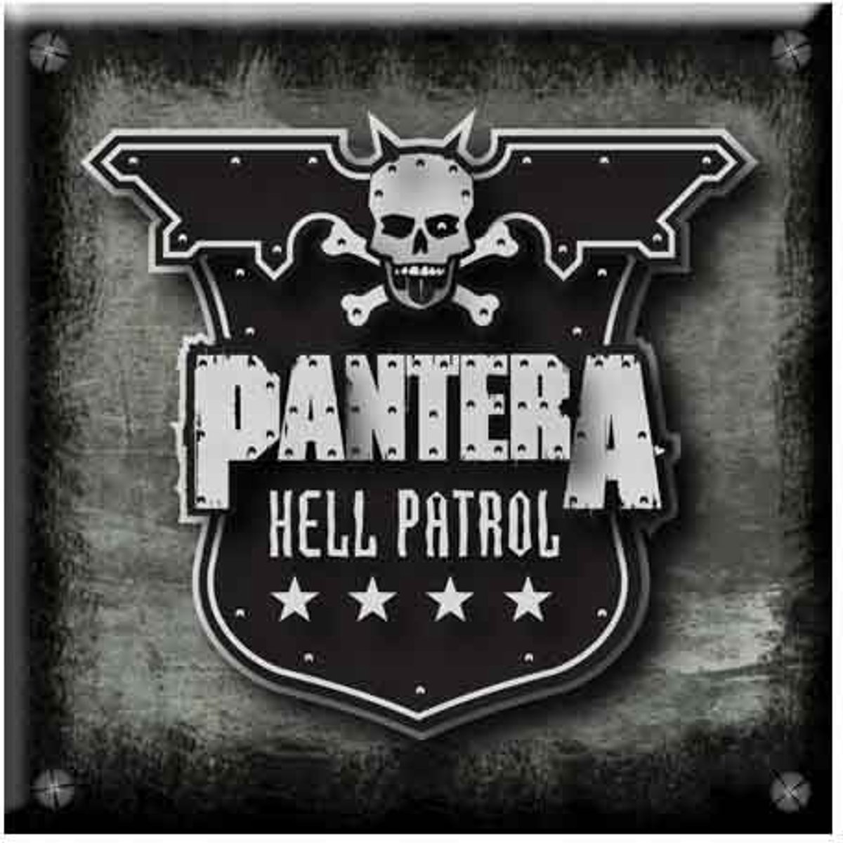 Pantera - Hell Patrol - Koelkast Magneet - 7.5 x 7.5 cm