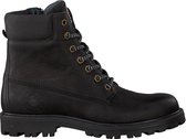 Develab Jongens Veterboots 41251 - Zwart - Maat 40