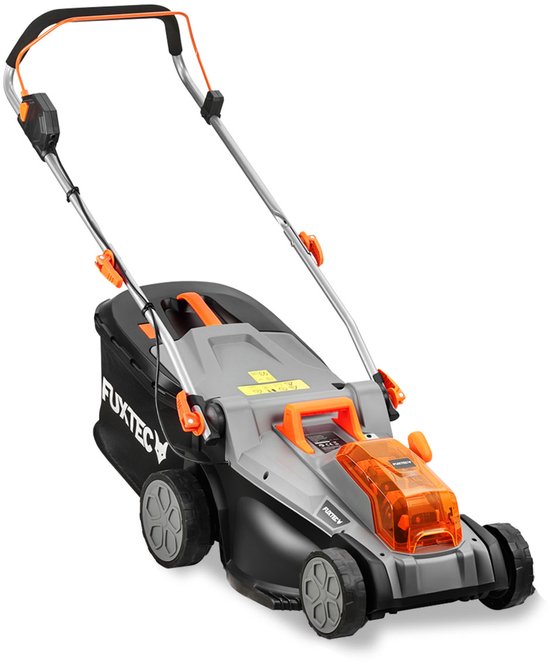 Grasmaaier op batterij 40V FUXTEC FX-E2RM37 - Set met 2 batterijen van 4Ah en dubbele lader van 2,4A van FUXTEC — afbeelding 3