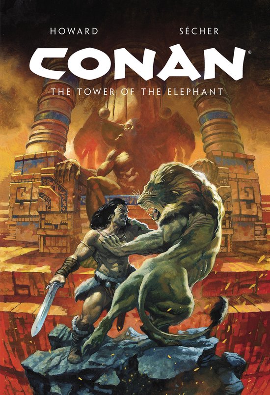 CONAN THE BARBARIAN- Conan Illustrated: The Tower of the Elephant
