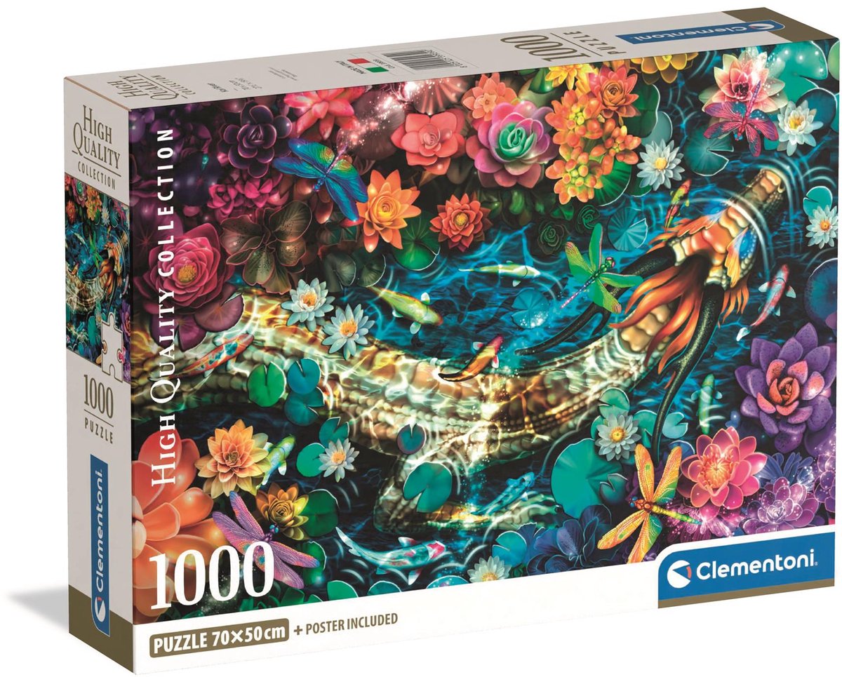 Clementoni puzzel koi rivier - 1000 stukjes