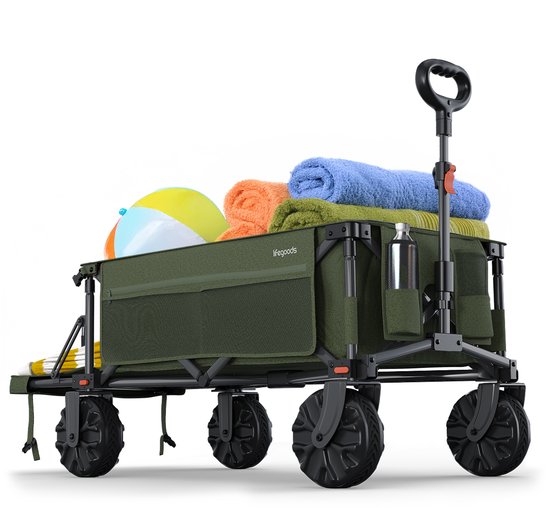 LifeGoods Opvouwbare Bolderkar