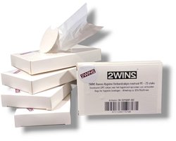 2WINS® - Damesverband zakjes - Hygiënezakjes - Plastic - 25 stuks (B4)