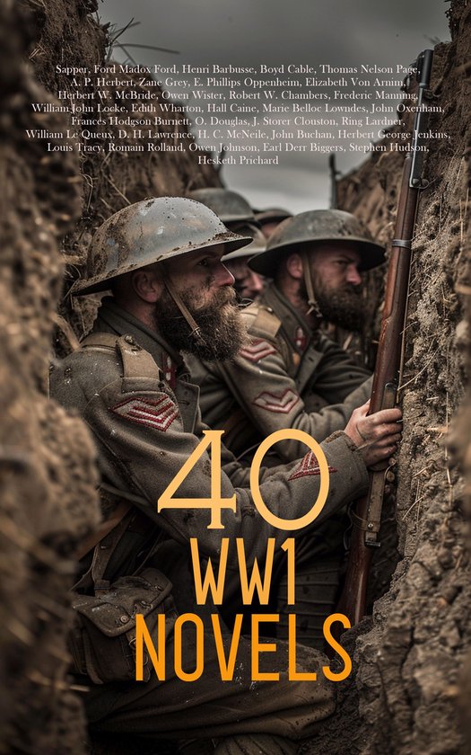 40 WW1 Novels - cover