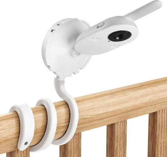 OFFCUP Babyfoonhouder Flexibele Babycamerahouder Camerahouder Opvouwbare Mobiele Telefoonhouder Compatibel met Babyfoons en Camera's met 1/4 inch