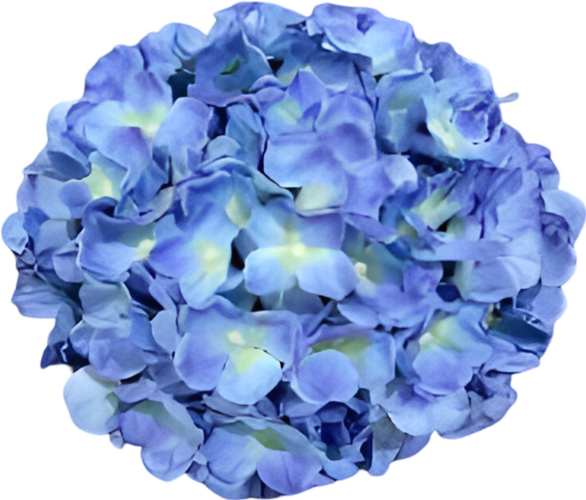 Buitengewoon de boet - Kunst hortensia tak blauw 92 cm