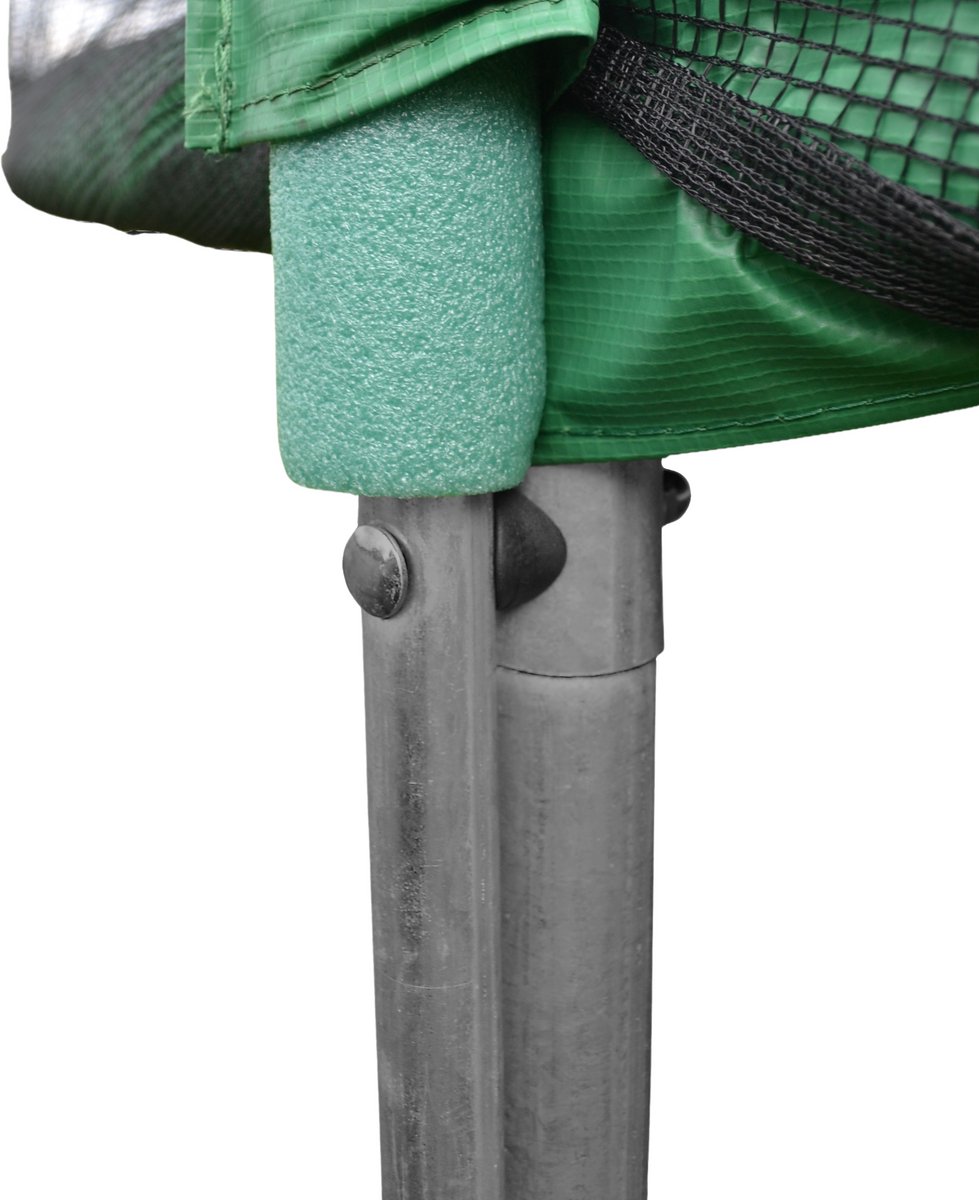 Rijoka Trampoline Met Veiligheidsnet - Ø183cm - Groen - Outdoor — afbeelding 3