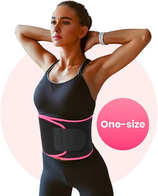 Novano Afslankband - Zweetband Buik - Buikband Afvallen - Waist Trainer - Sauna Belt Band - One Size Shaper