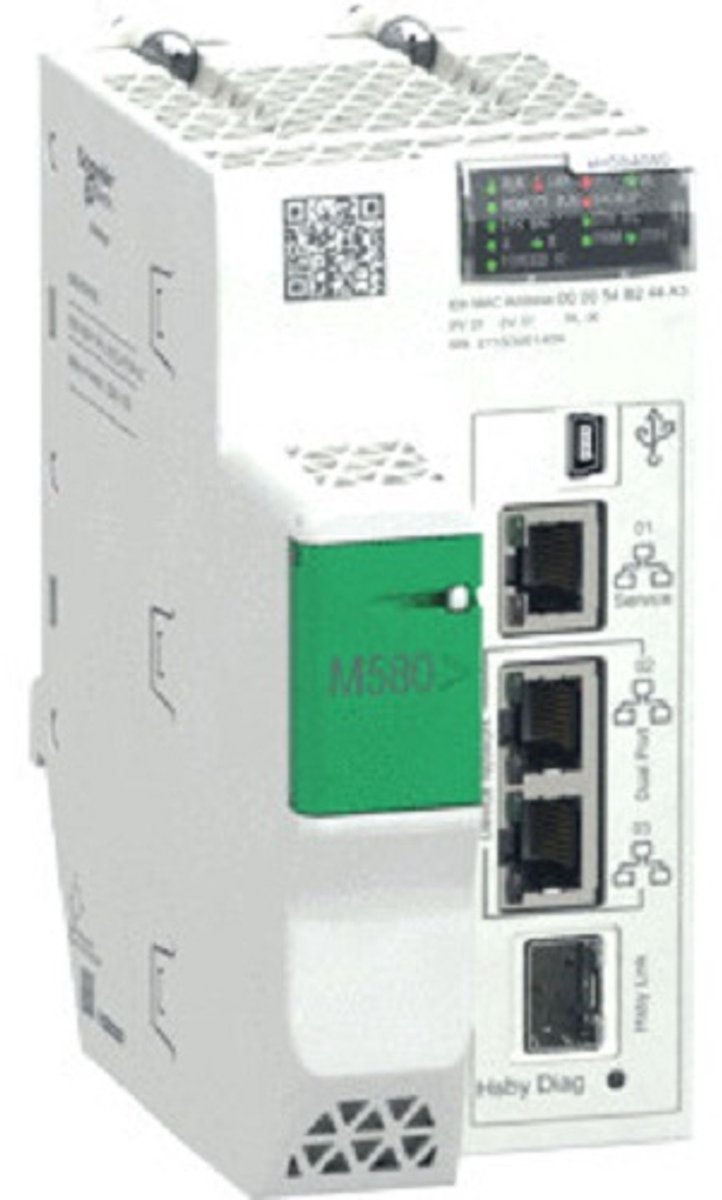Schneider Redundante Hot Standby CPU module, Modicon M580, Remote I/O, Niveau 4 wit