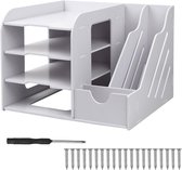JGS ® Efficiënte En Ruimtebesparende Bureau Organizer Met Meerdere Vakken En Penhouders