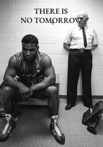 Affiche encadrée de boxe « Il n'y a No de lendemain » de Mike Tyson