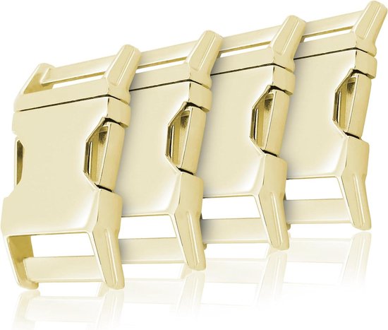 MGM Trading - 100 stuks, kunststof snelsluitingen voor doe-het-zelf paracord armbanden