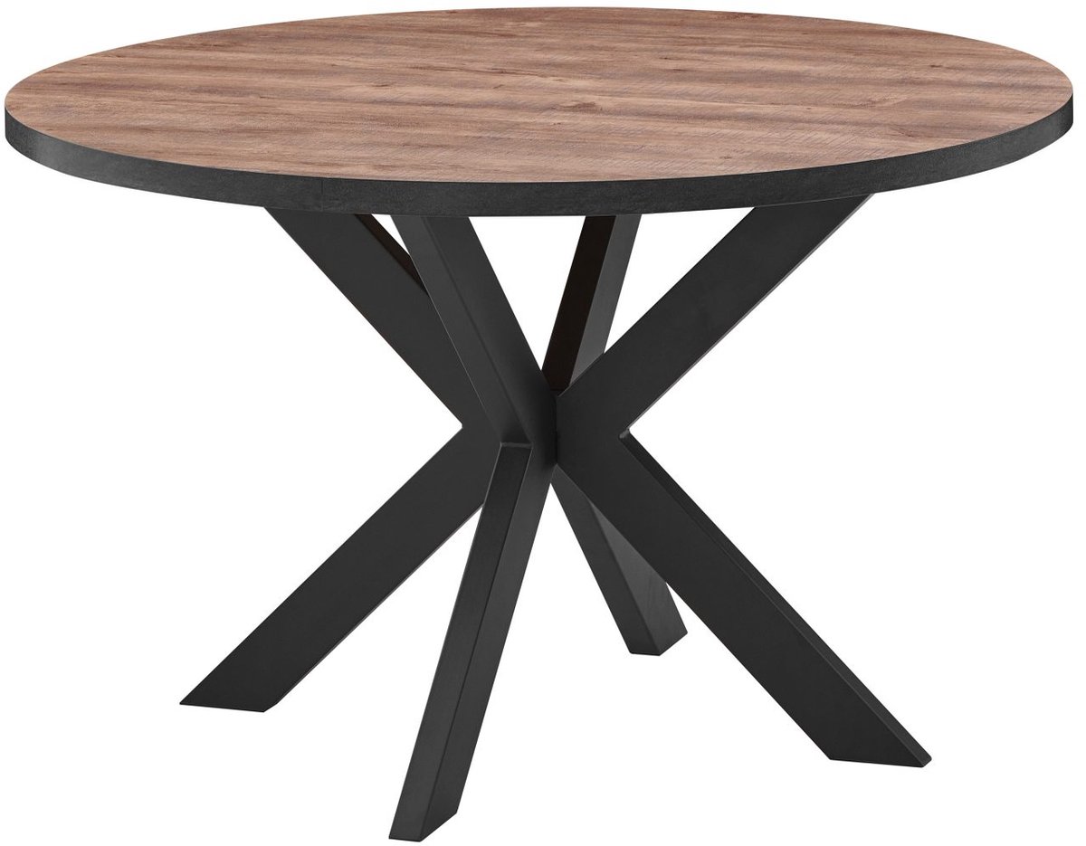 Belfurn - Eetkamertafel Nestor rond 120 cm in franse eik