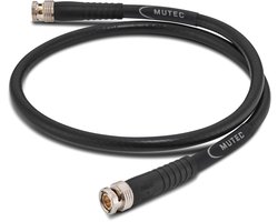 Mutec PSC 75 BNC/BNC Wordclockkabel 1,0m 75 Ohm - Coaxiale kabel