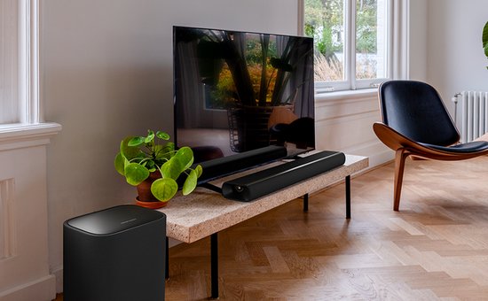 Harman Kardon Enchant Subwoofer - Draadloze Premium Subwoofer voor Enchant 900 & 1100 - Diepe Bas Upgrade - Design Home Cinema Uitbreiding - Zwart