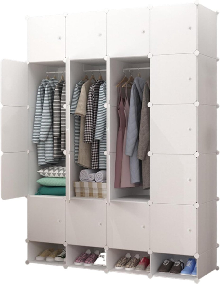 CRLYN® Dressing Kasten - Kledingkast - Kledingkasten Slaapkamer - Organizer