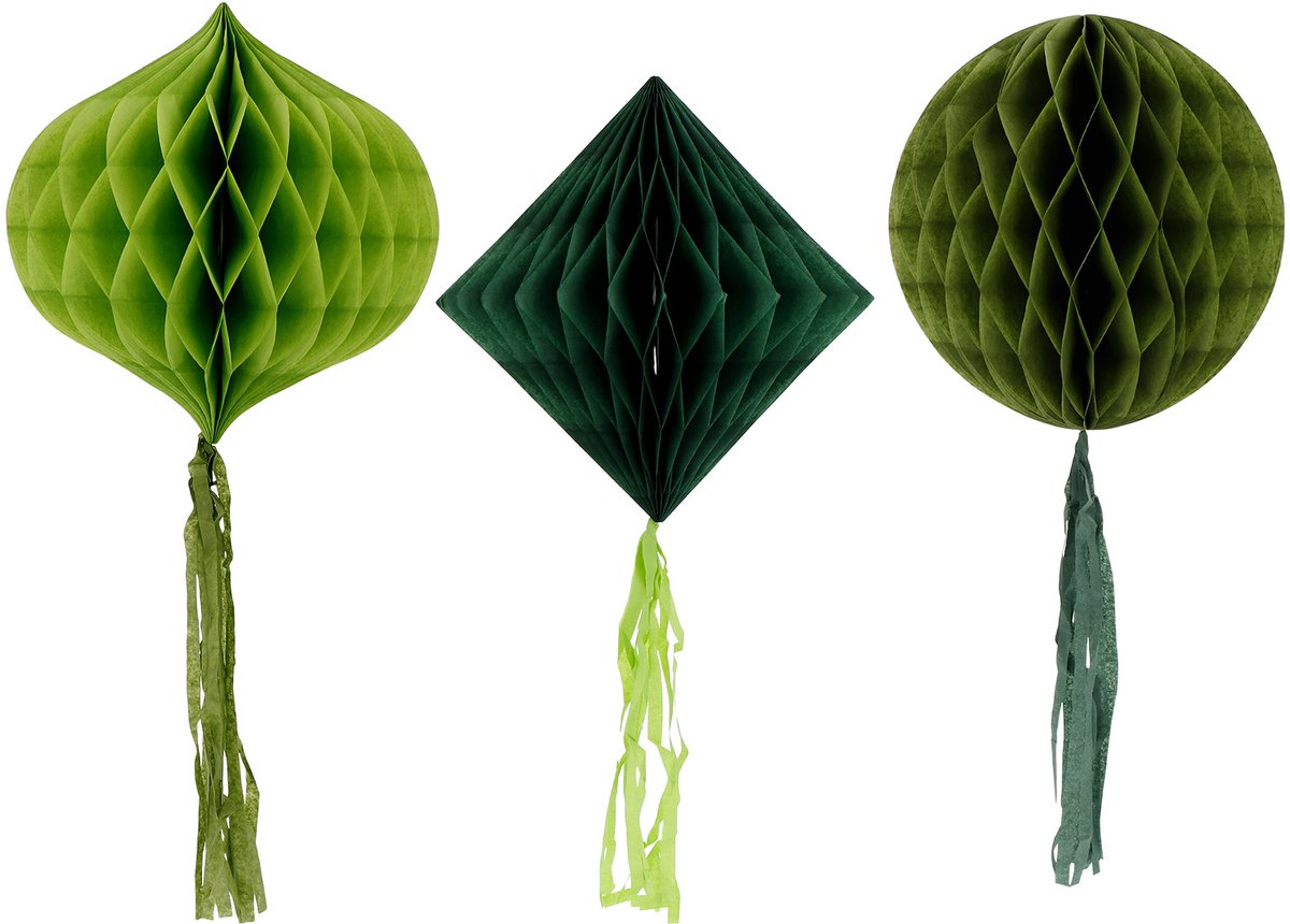 Honeycombs - Serene Sage - 3 stuks