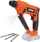 Bol.com FERM - AX-POWER - HDM1052 - Accuboorhamer - 20V - SDS - LED - Inclusief - 3 SDS-boortjes - Voor AX-platform - Zonder acc... aanbieding