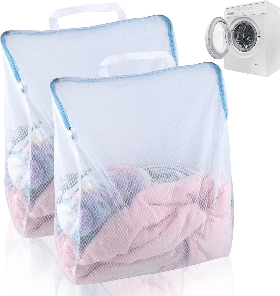 Goedkoopste Selbro ® Set van 2 Grote Wasnetten voor Bescherming van Delicate Kleding tijdens het Wassen
