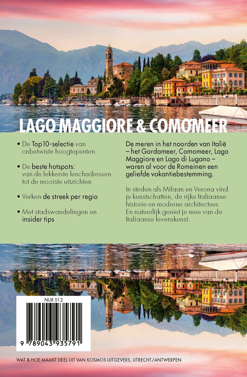 Wat & Hoe reisgids - Lago Maggiore & Gardameer - back cover