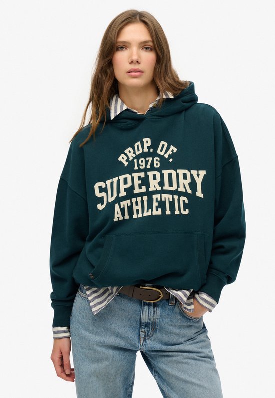 Superdry - Sweat à capuche ample Athletic Essentials - Femme - Sweats à capuche à capuche