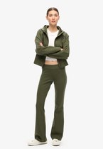 Pantalon d'entraînement évasé Superdry Sport Tech Lr Vert M Femme