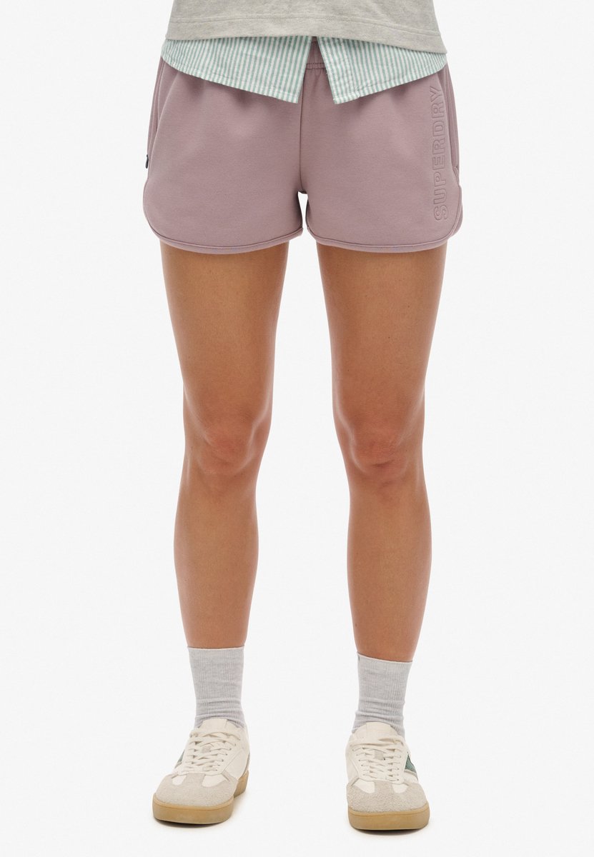 Superdry Sports Tech racershort Dames Korte broeken Paars