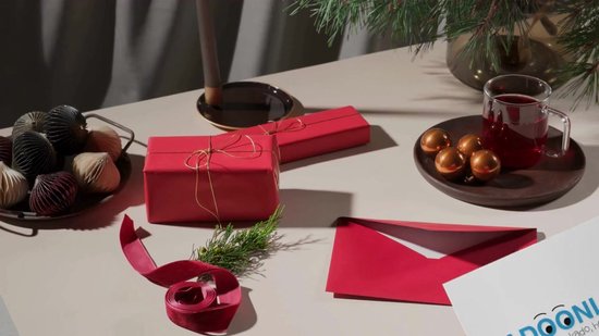 Satijnen lint rood, 3 mm, cadeaulint, rood lint, decoratielint voor geschenkverpakking, knutselen, Kerstmis, verjaardag, bruiloft, decoratie