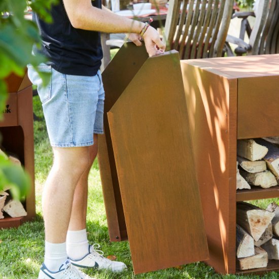 Barbecook Nestor Adapter uit cortenstaal van Barbecook — afbeelding 3