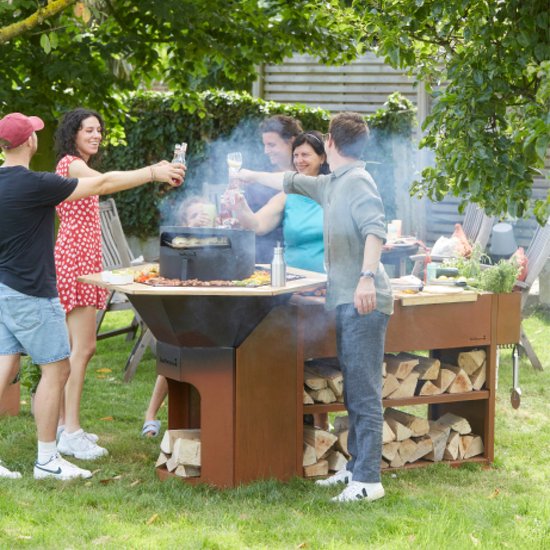 Barbecook Nestor Adapter uit cortenstaal van Barbecook — afbeelding 2
