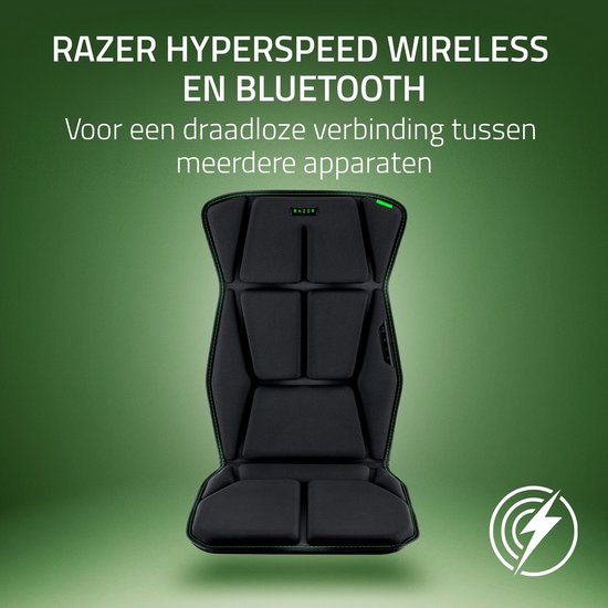 Razer Freyja - Draadloos Gaming Zitkussen - Haptic Feedback - Gaming & Bureaustoelen - Bluetooth van Razer — afbeelding 5