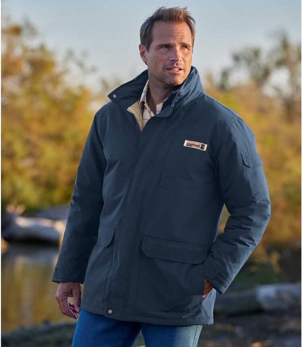 ATLAS POUR HOMME - Parka Contre Le Froid Glacial Avec Capuche En Fausse Fourrure