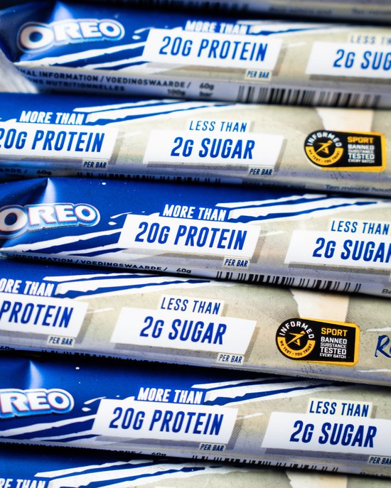Grenade - High Protein, Low sugar - Protein bar - Oreo White - 21g eiwit - 12 x 60g - Eiwitreep - Diverse smaken — afbeelding 3